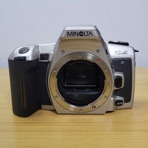 Minolta Alpha Sweet 35mm SLR Film Camera Body Only Untested For Parts As Is